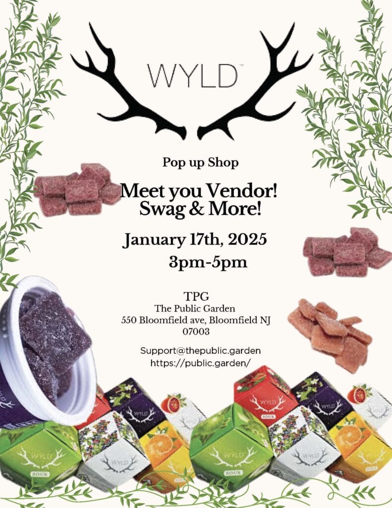 The Public Garden Dispensary x Wyld - Pop Up